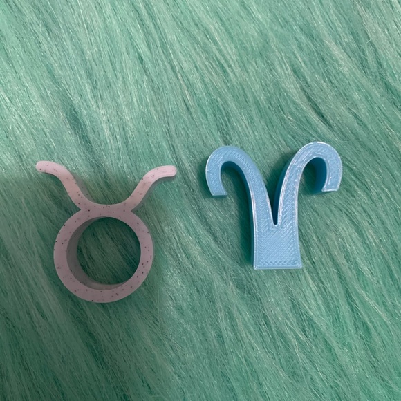 Zodiac Symbol Straw Topper - Picture 1 of 9